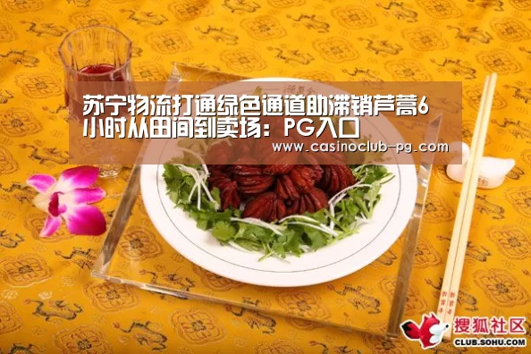 苏宁物流打通绿色通道助滞销芦蒿6小时从田间到卖场:PG入口(图1) PG赛事